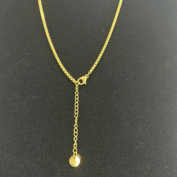 Casual Vintage Style Tree Heart Shape Titanium Steel Zircon 18K Gold Plated - Picture 4 of 7